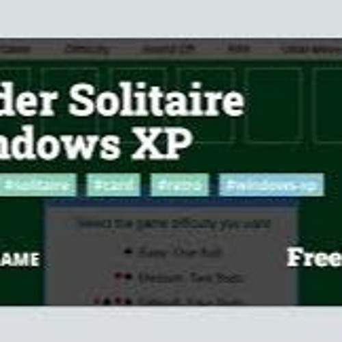 Spider Solitaire Windows