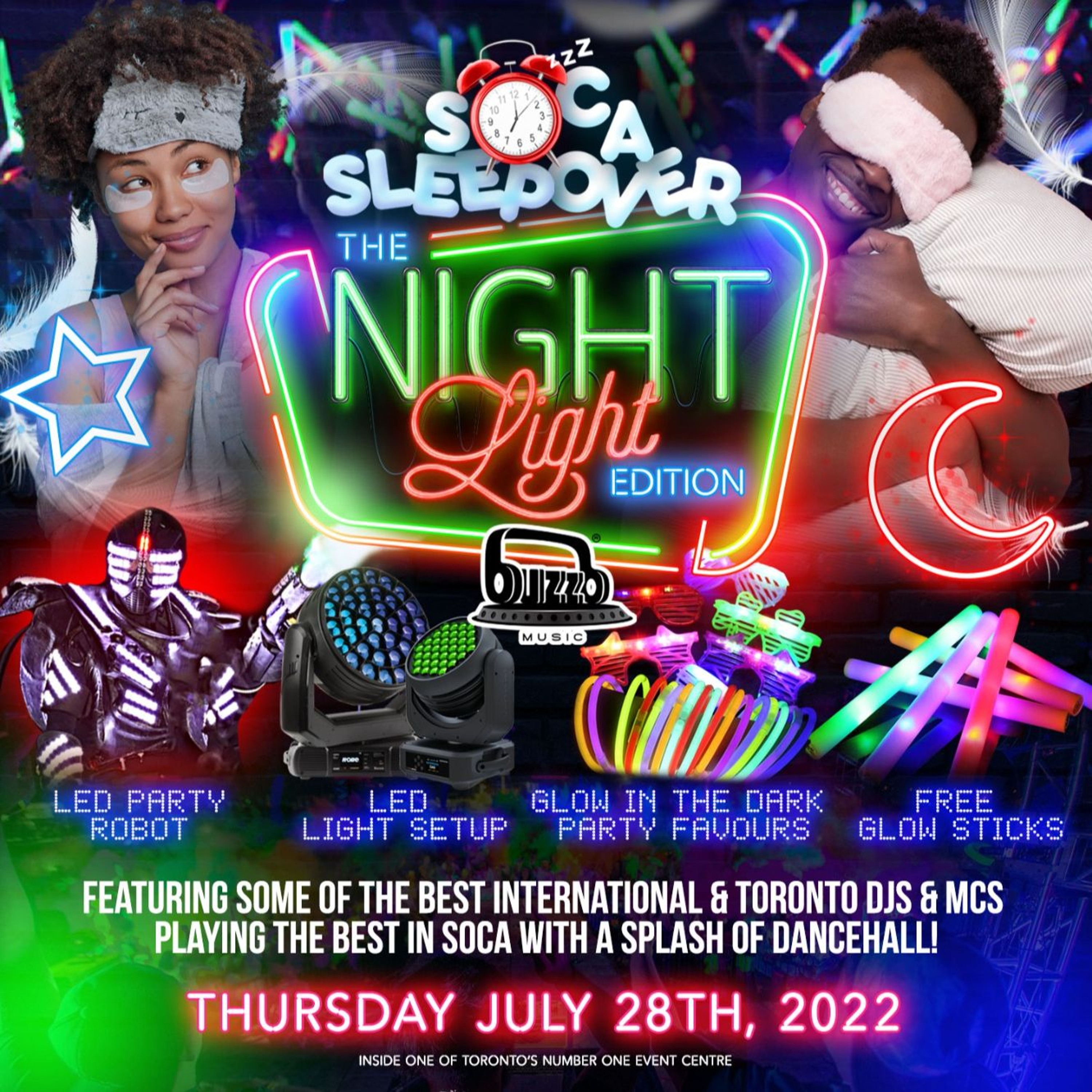 DJ MAL LIVE @SOCA SLEEPOVER TORONTO CARNIVAL 2022 FT DJ JUDGEMENT