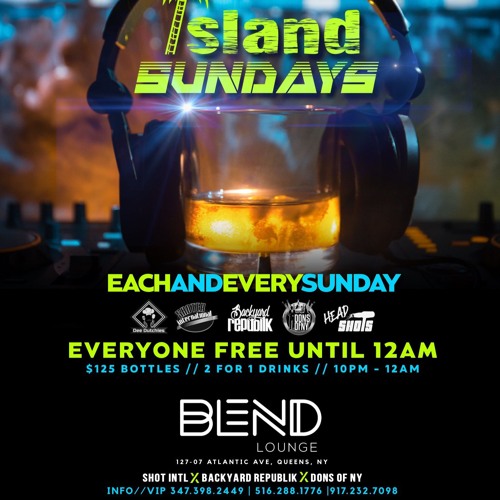 Island Sundays Dj L Bully X Dj Speede At Blend Lounge 10.23.22