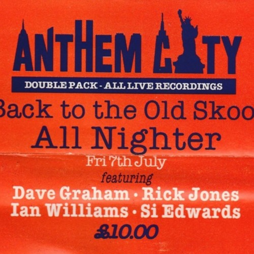 Rick Jones - Anthem City (Back To The Old Skool All Nighter) Club 051 7.7.95