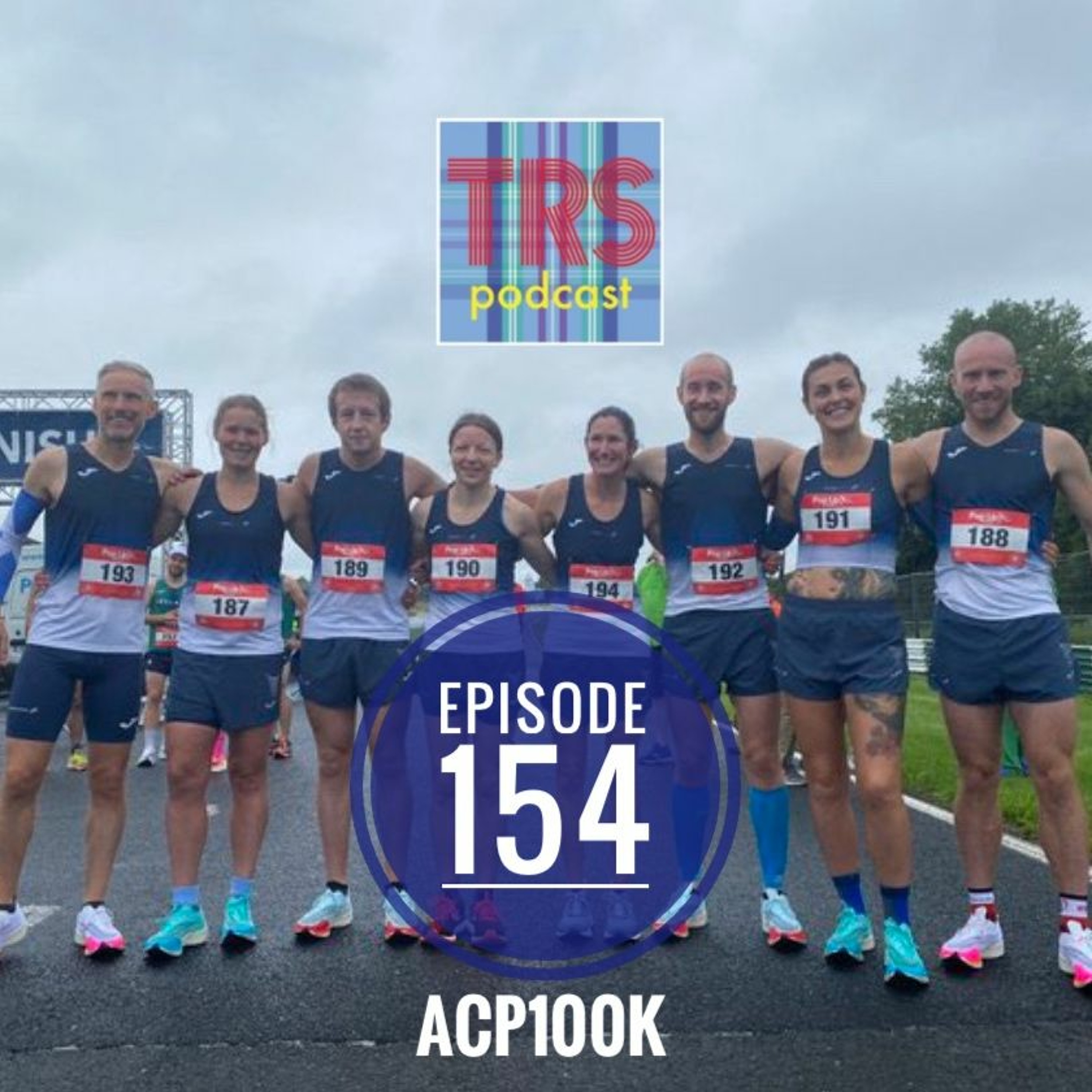 Episode 154 - Toilet Emergencies, Odd Socks and Medals at the ACP100K episode artwork