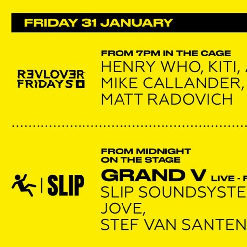 Matt Radovich DJing in the Cage at Revolver Fridays Jan 2025
