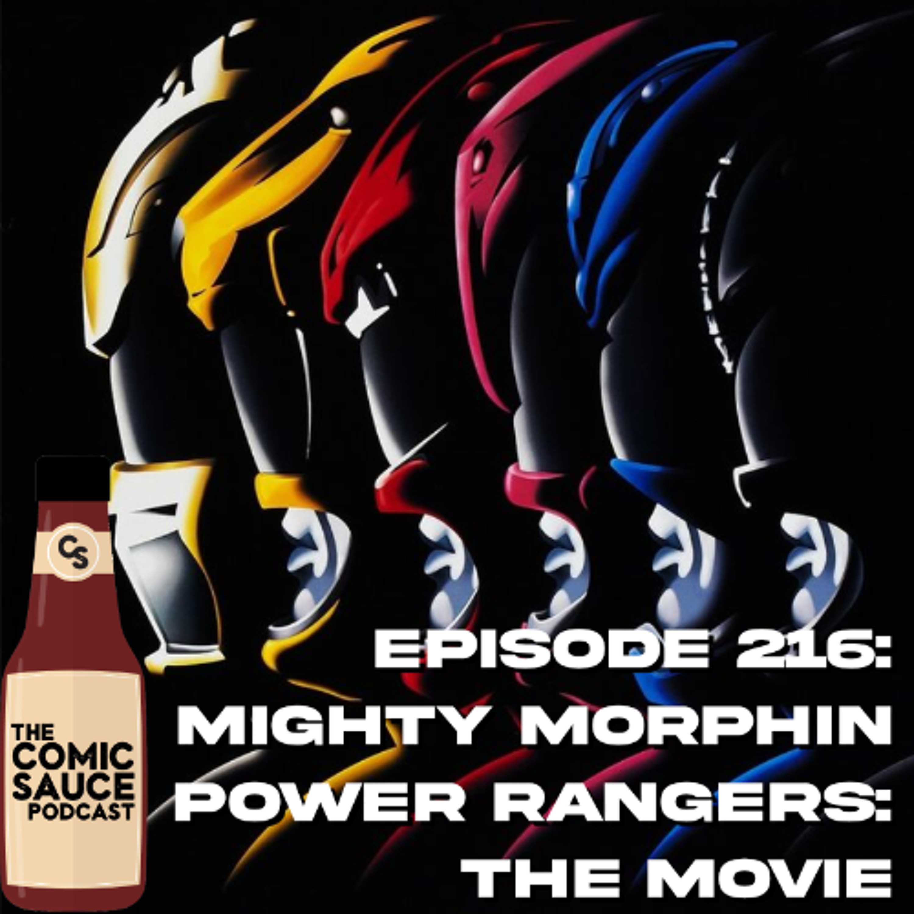 #216: Mighty Morphin Power Rangers The Movie episode artwork