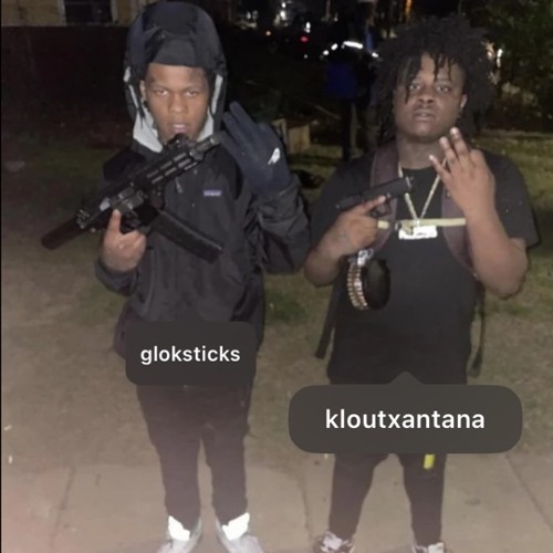 (kloutxantana gloksticks) - justin