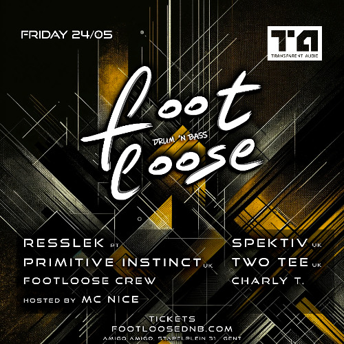 Spektiv (UK) & MC Nice @ Footloose Invites Transparent Audio (UK) 24/05/24