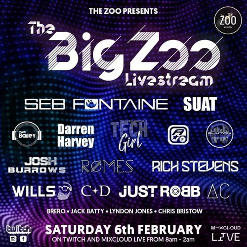 Darren Harvey The Big Zoo live stream 6.2.21