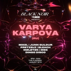 Varya Karpova August 16th Black Noir [closing set]