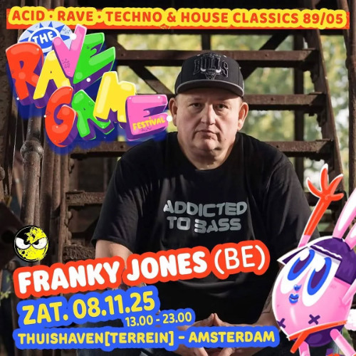 FRANKY JONES @ The Rave Game (Thuishaven - 08.11.25 - Amsterdam) by Franky Jones