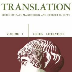 [View] EBOOK EPUB KINDLE PDF Classics in Translation, Volume I: Greek Literature by  Paul L. MacKend