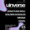 Jonathan Will - UINVERSE DJ mix artwork - Electronic music tracklist cover image