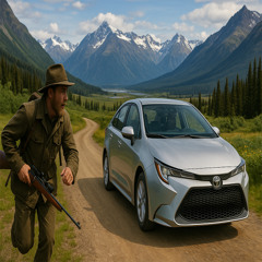 pov you're hunting a 2009 toyota corolla in yukon valley