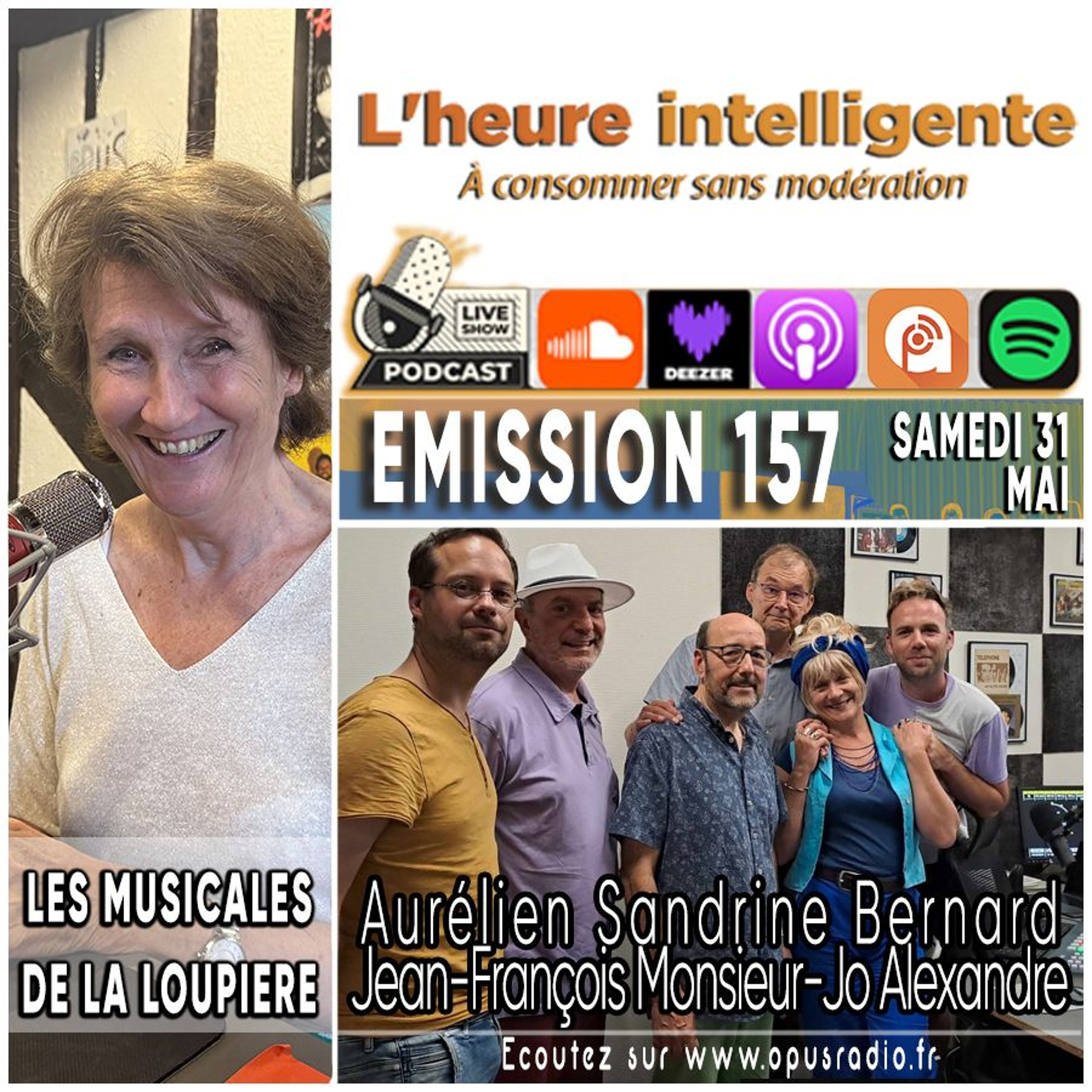L’heure intelligente EM157 - 31/05/25 : Les musicales de la Loupière