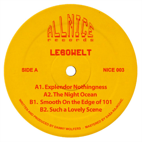 Legowelt - Explendor Nothingness [NICE003]