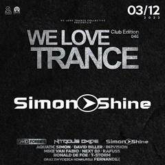 Simon O'Shine - LIVE @ We Love Trance CE 045 (3-12-2022 - 2 Progi - Poznan)