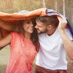 صدای باران و رعد و برق به همراه نواختن پیانو | rain with play piano