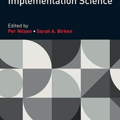 ❤ PDF Read Online ❤ Handbook on Implementation Science free