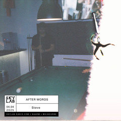 Skylab Radio - After Words ep 13 with Steve