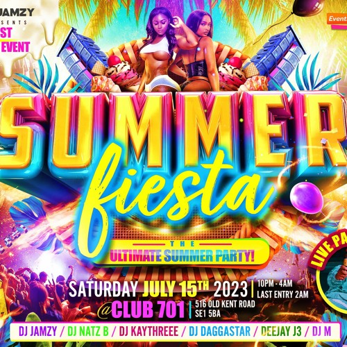 Stream DJJAMZY SUMMERFIESTA THE ULTIMATE DANCEHALL PROMO MIX