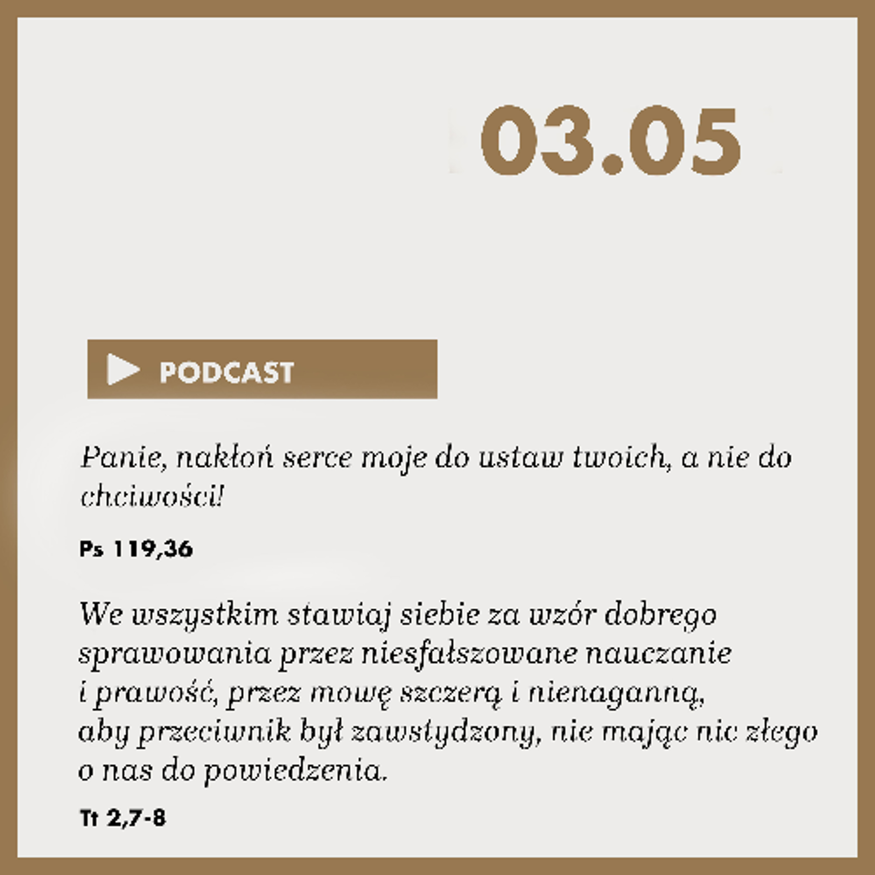 Poranek ze Słowem na 3 maja 2025 episode artwork