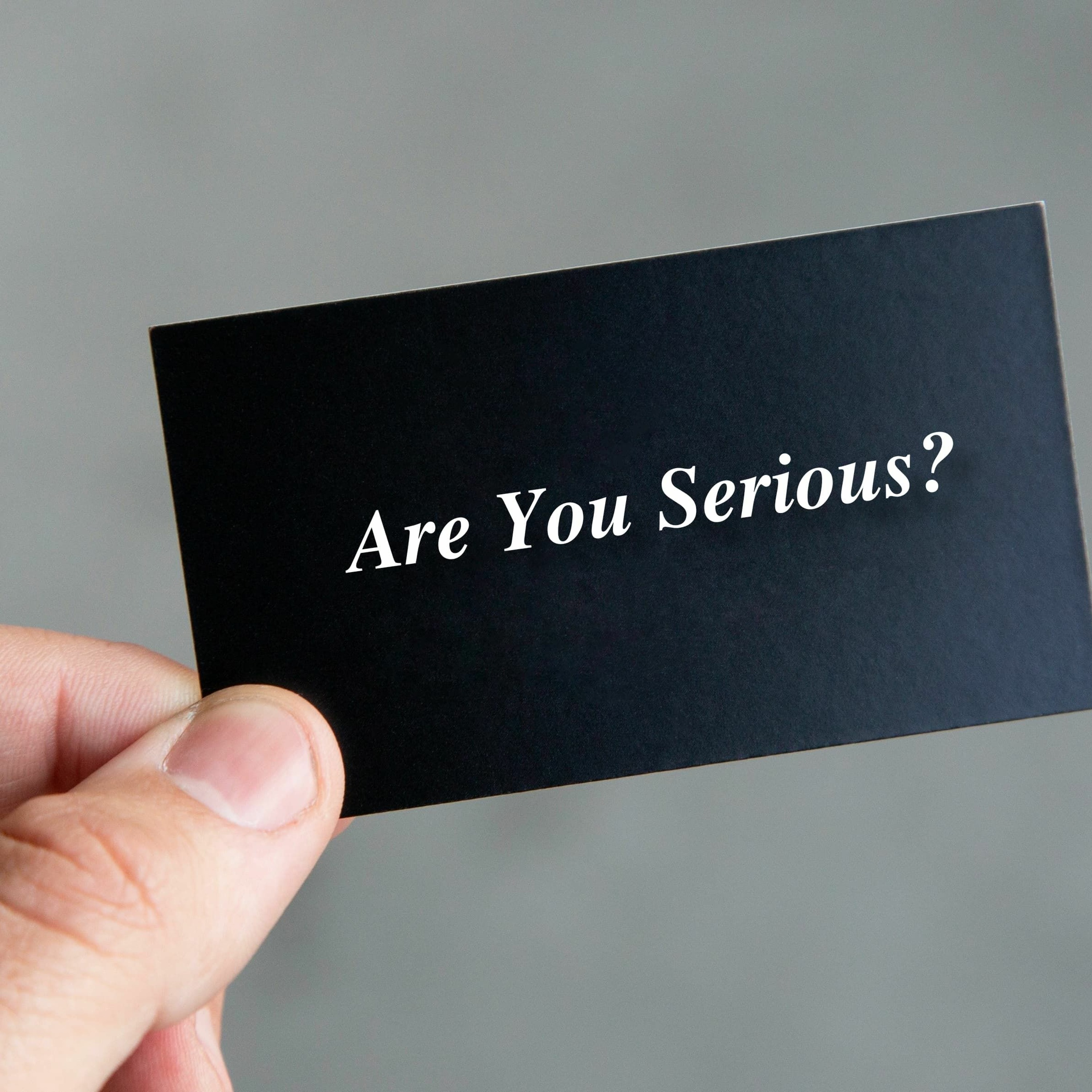 7.4.24 - Are You Serious? episode artwork