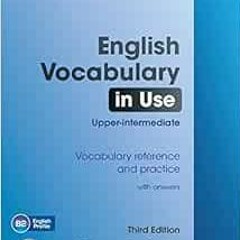 🗸 Get [PDF EBOOK EPUB KINDLE] English Vocabulary in Use Upper-intermediate with Answers and CD-RO