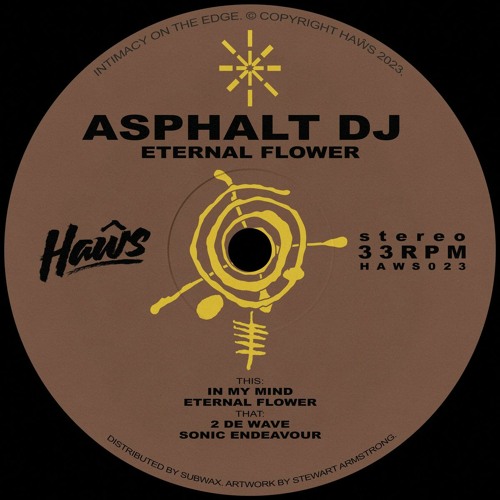 PREMIERE: Asphalt DJ - Eternal Flower [Haŵs]