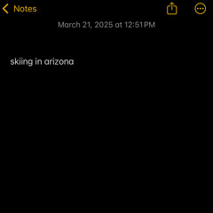 skiing in arizona (demo)