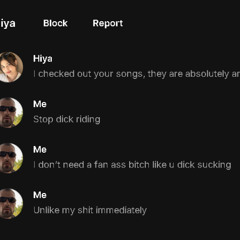 SCAMMER BITCH GET OFF MY DICK