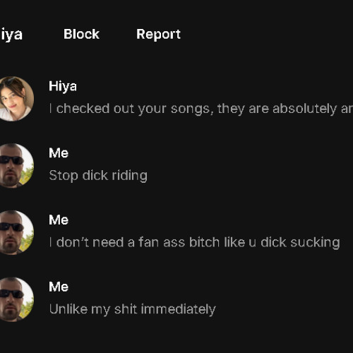 SCAMMER BITCH GET OFF MY DICK