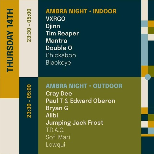 SUNANDBASS 2023 - CRAY DEE