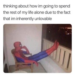 thinking about life.