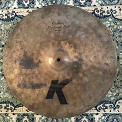 Zildjian 20 Inch K Custom Dry Light Ride (Model K0966) 2154g Sample Demo