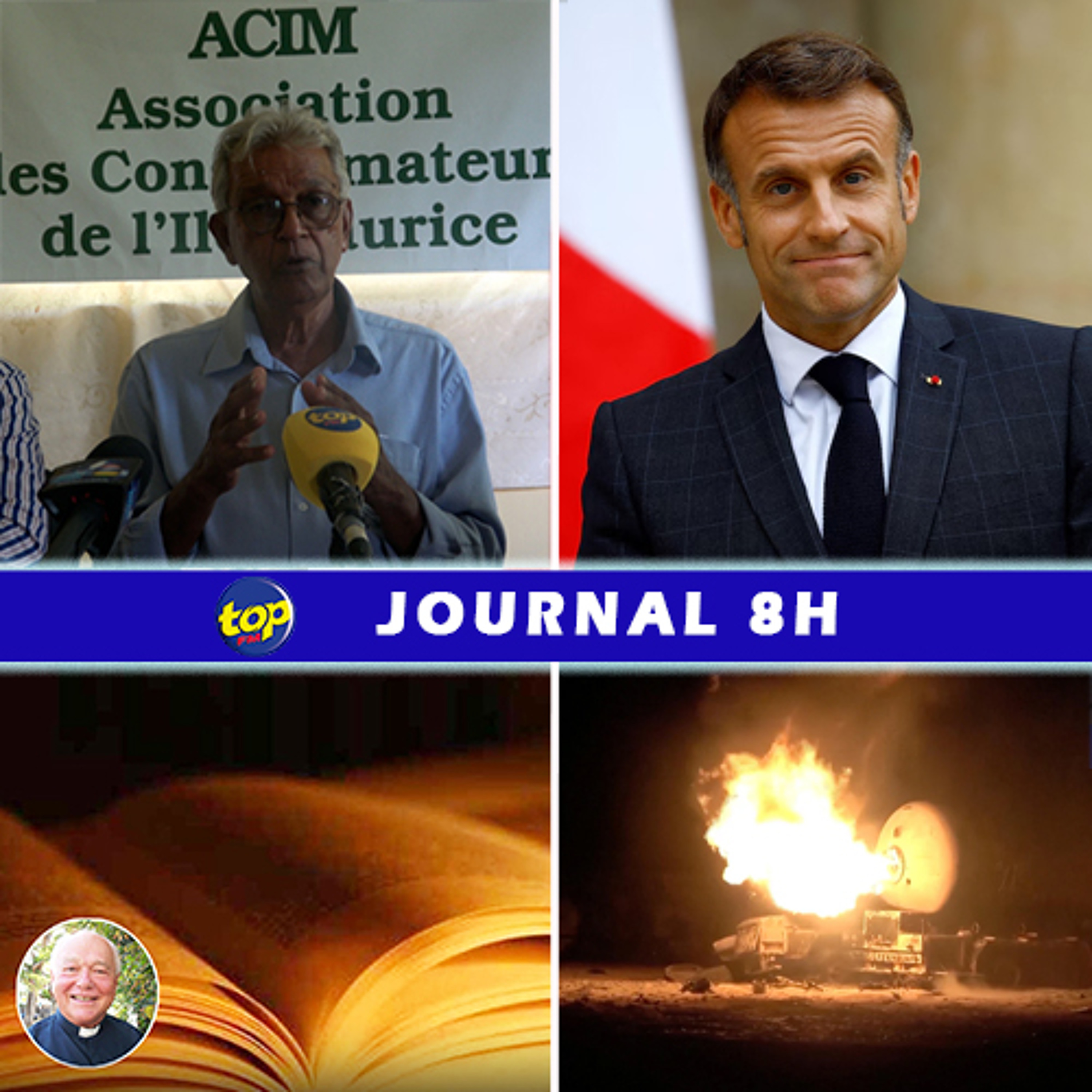 Le journal de 8H de ce samedi 19 avril 2025