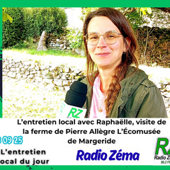 L’entretien local du jour - Raphaëlle, visite de la ferme de Pierre Allègre L’Écomusée de Margeride.