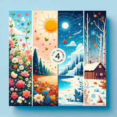 1er jet : Les 4 Saisons (à chanter en famille)