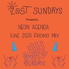 Neon Agenda Lost Sundays 2024 Promo Mix