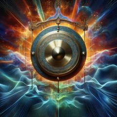 Gong bath at the fire