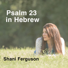 Psalm 23 in Hebrew