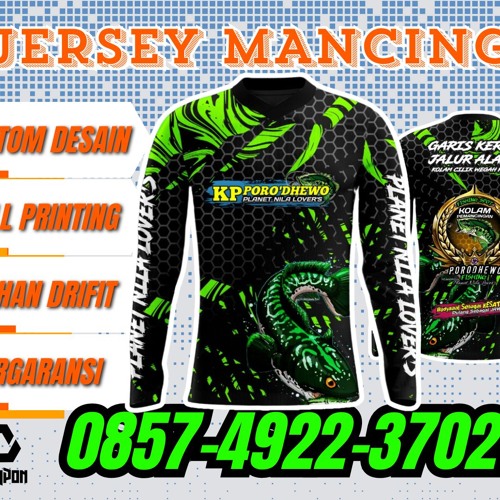 10 GRATIS 1! 0857-4922-3702, Bikin Jersey MANCING KALTENG Gunung Mas Sepang