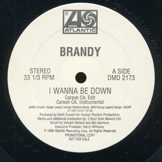 Brandy – I Wanna Be Down (DJ Crisps V.I.P. Mix)