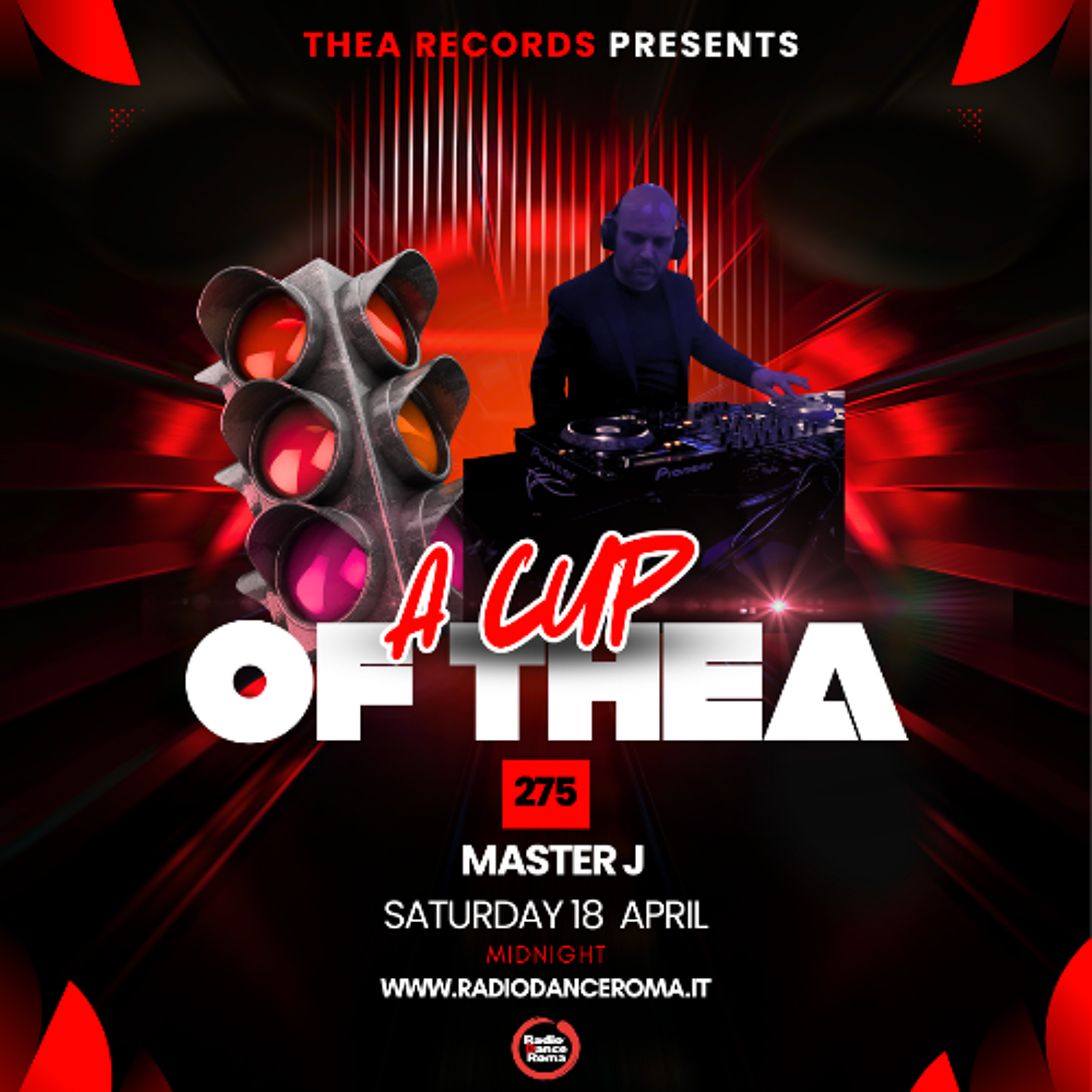 A cup of thea episode 275 with Master J episode artwork
