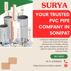 Buy PVC Pipes in Panipat