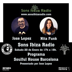 ● January, 20th. 2024 Sons Ibiza Radio Compilation by ☆ Jose Lopez (Soulful House Barcelona)