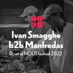 Ivan Smagghe B2B Manfredas @ NOUS #2 (Part.1)