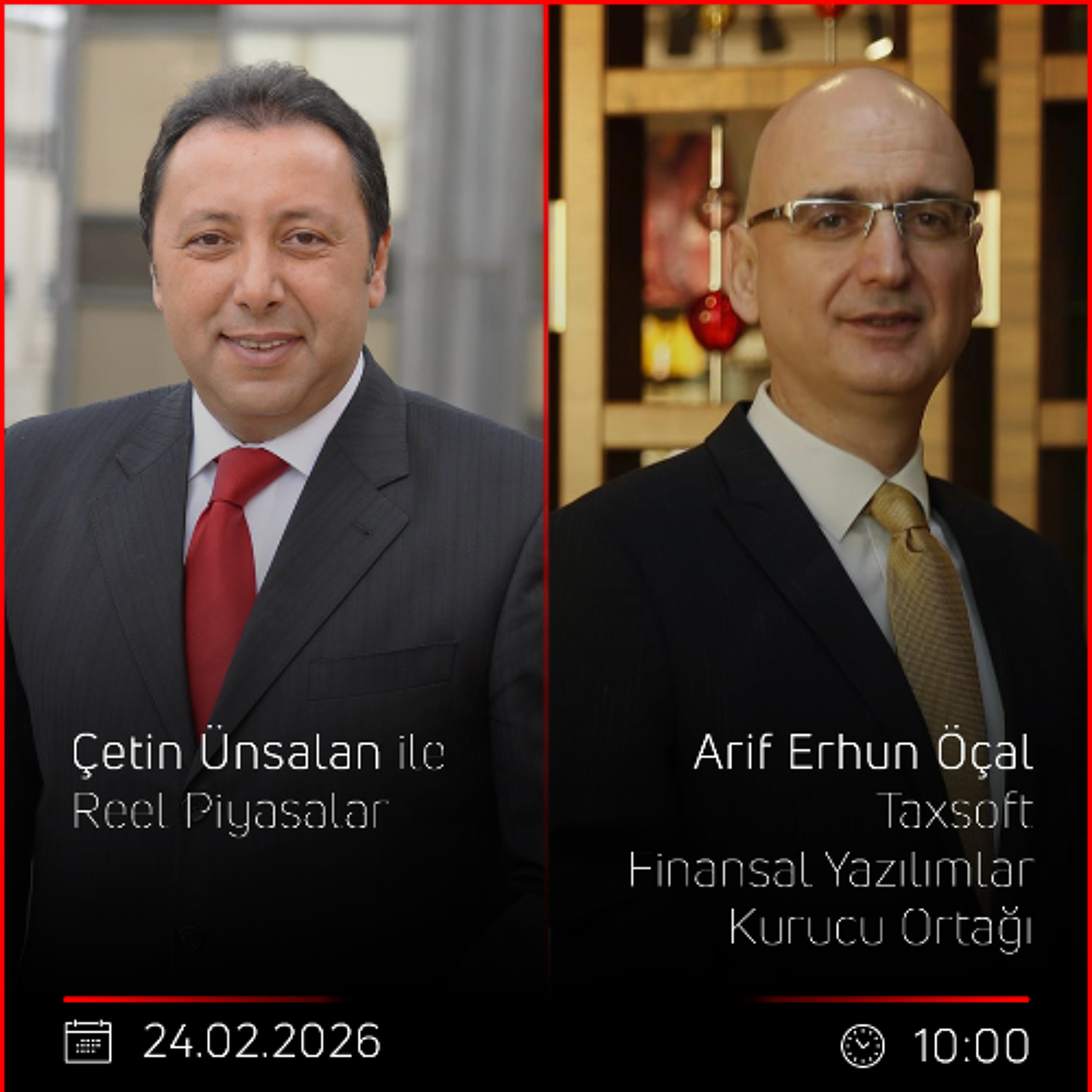 Arif Erhun Öçal - Çetin Ünsalan ile Reel Piyasalar episode artwork