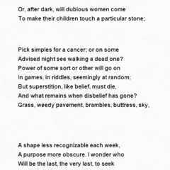 73 Church Going by Philip Larkin