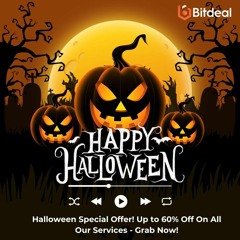 Halloween Sale: Up to 60% Off on All Services -  Don't Miss Out!