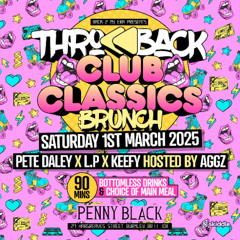 DJ-LP vs Keefy - Throwback Classics live from Penny Black - March 2025