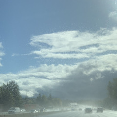 Bottle in front of me