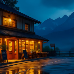 Midnight Café Glow
